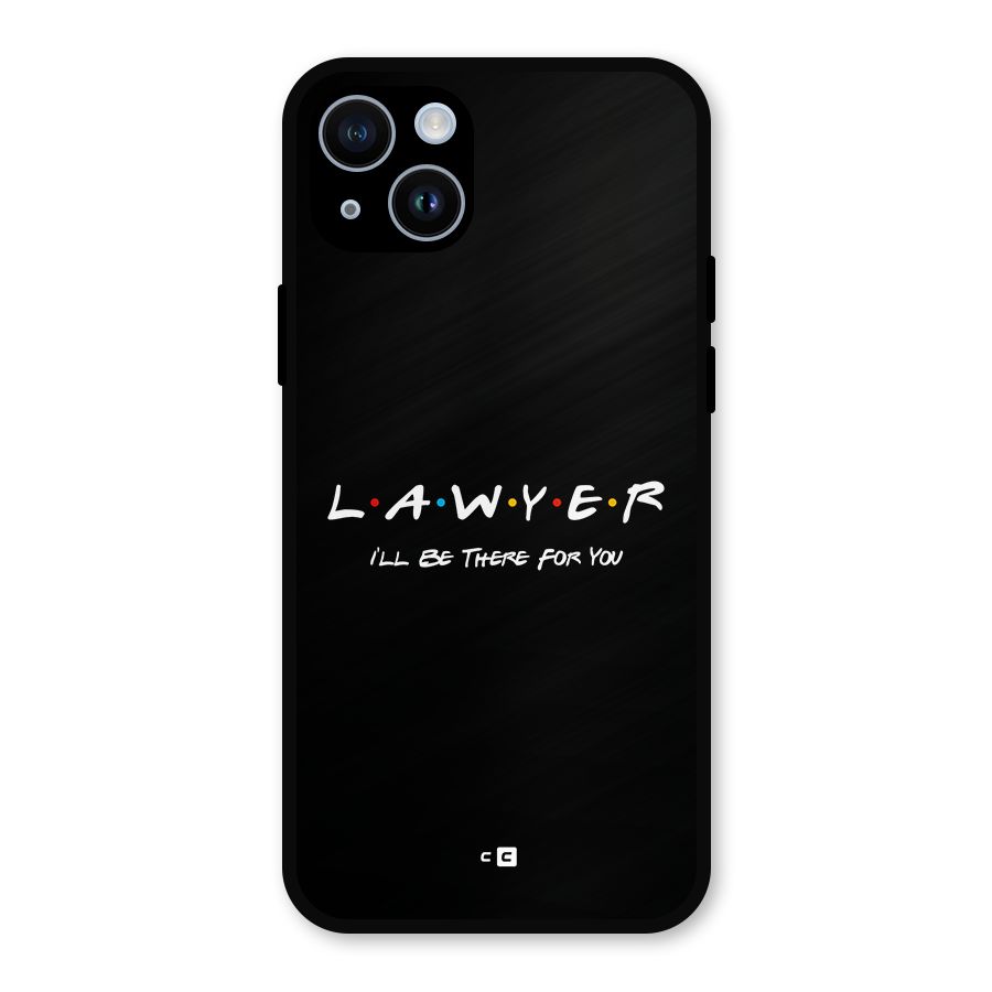 Lawyer For You Metal Back Case for iPhone 14
