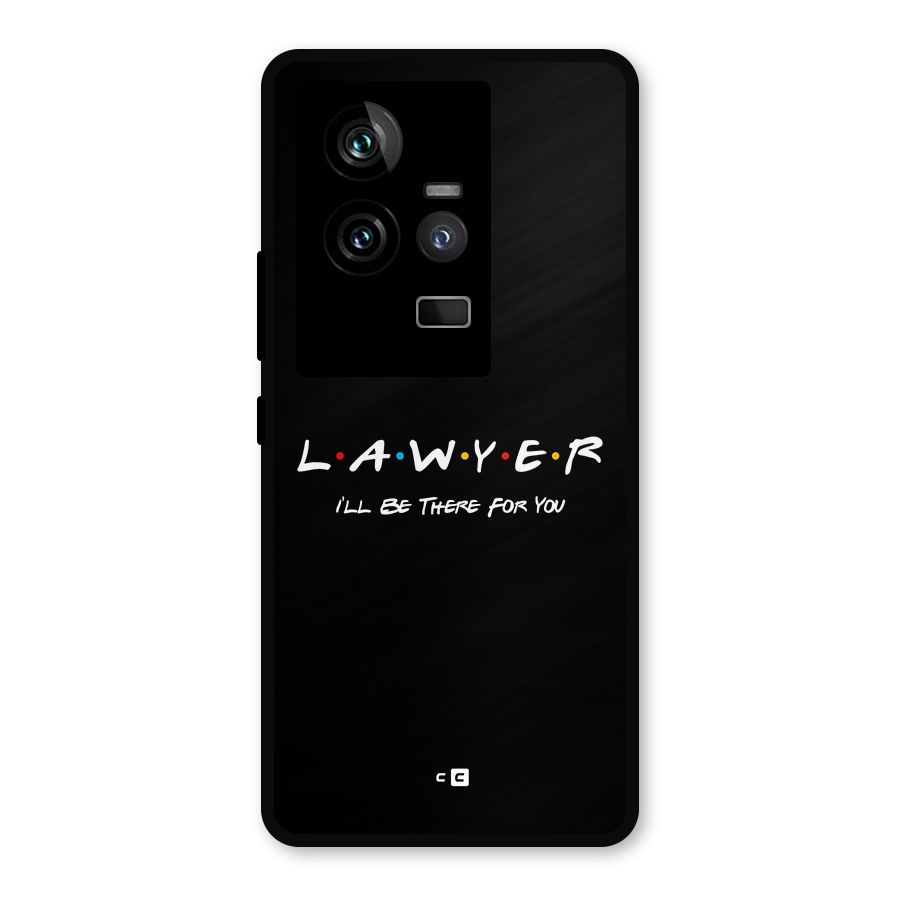 Lawyer For You Metal Back Case for iQOO 11 5G