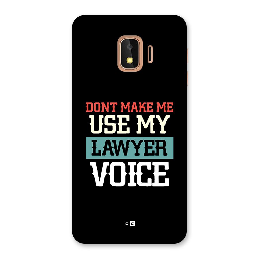 Lawyer Voice Back Case for Galaxy J2 Core
