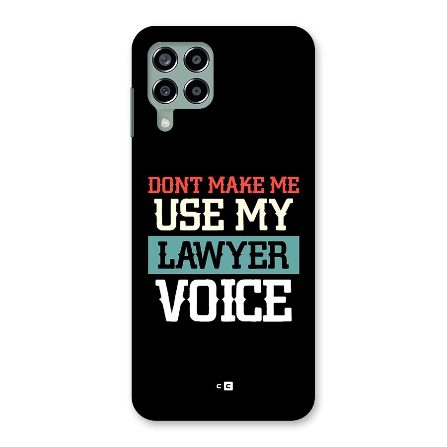 Lawyer Voice Back Case for Galaxy M33