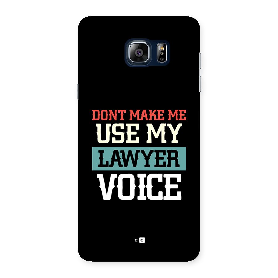 Lawyer Voice Back Case for Galaxy Note 5
