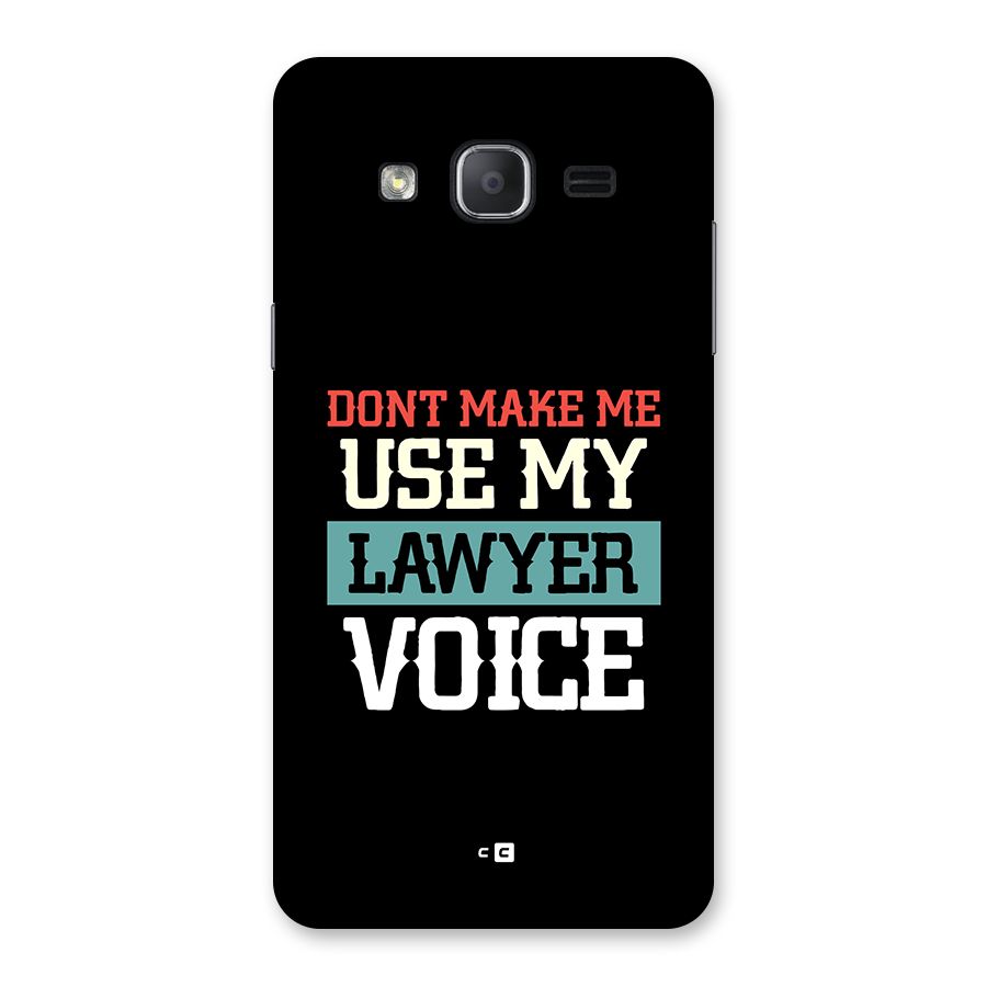 Lawyer Voice Back Case for Galaxy On7 2015