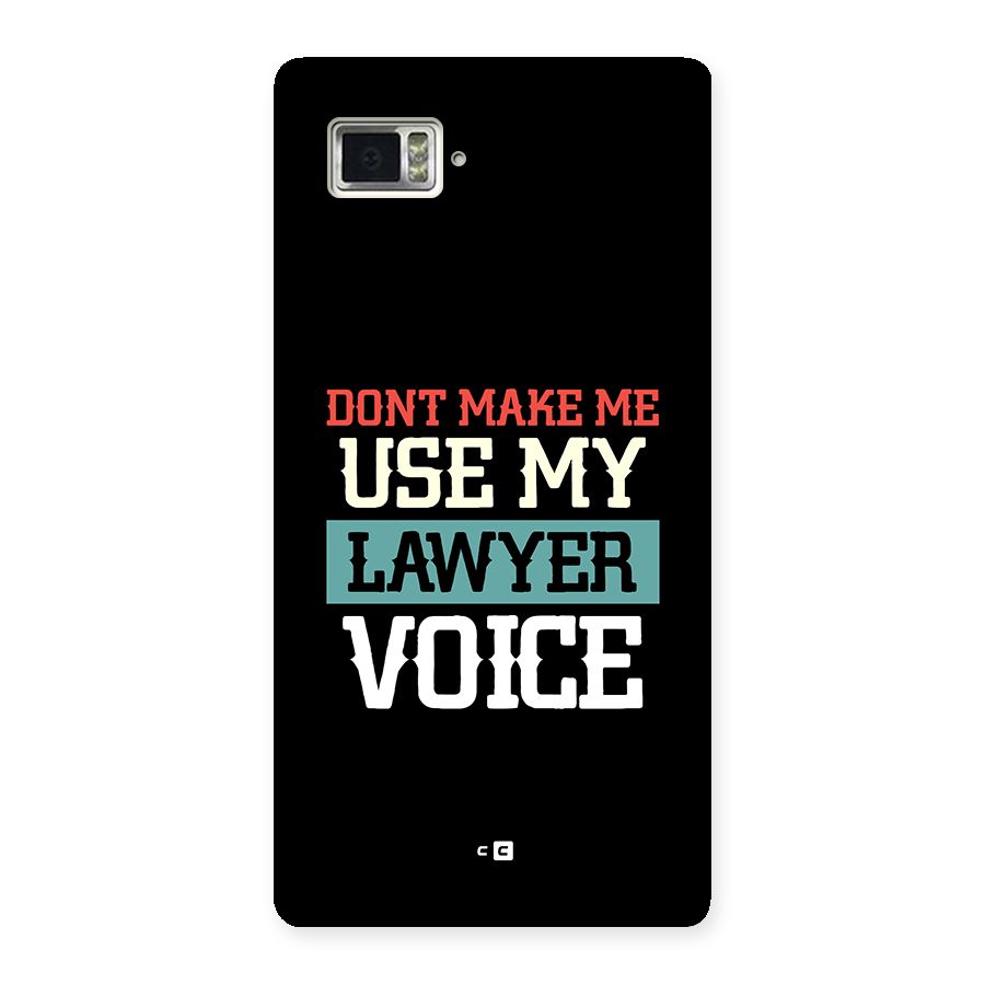 Lawyer Voice Back Case for Lenovo Vibe Z2 Pro K920