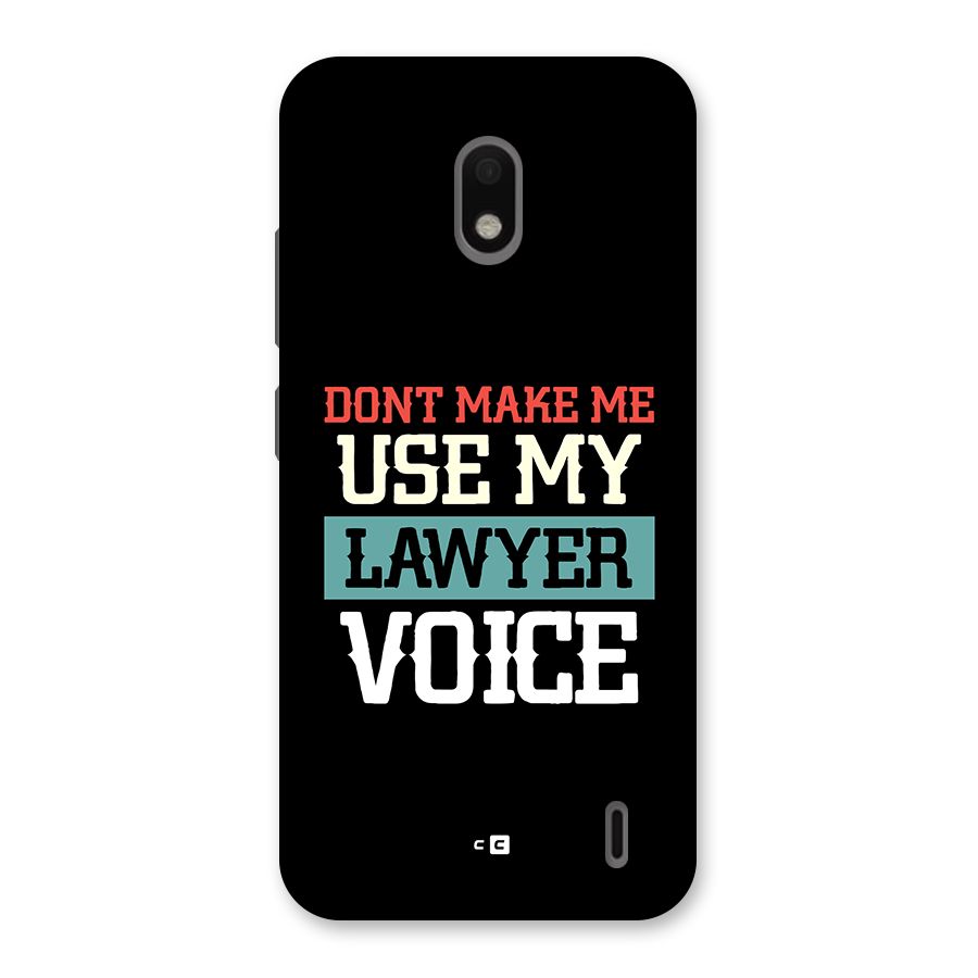 Lawyer Voice Back Case for Nokia 2.2