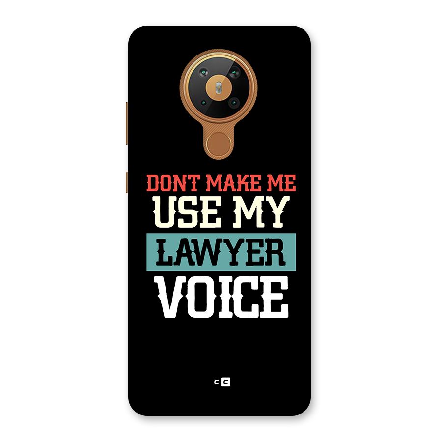 Lawyer Voice Back Case for Nokia 5.3