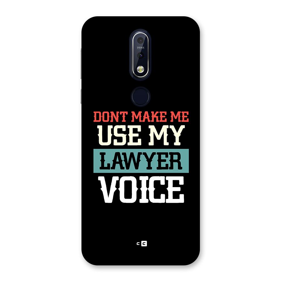 Lawyer Voice Back Case for Nokia 7.1