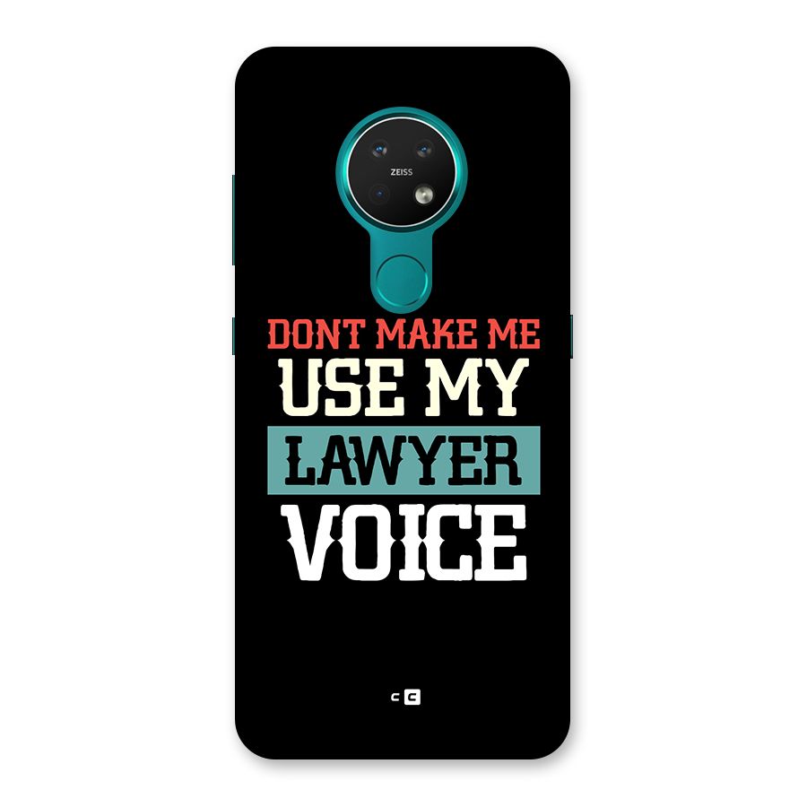 Lawyer Voice Back Case for Nokia 7.2