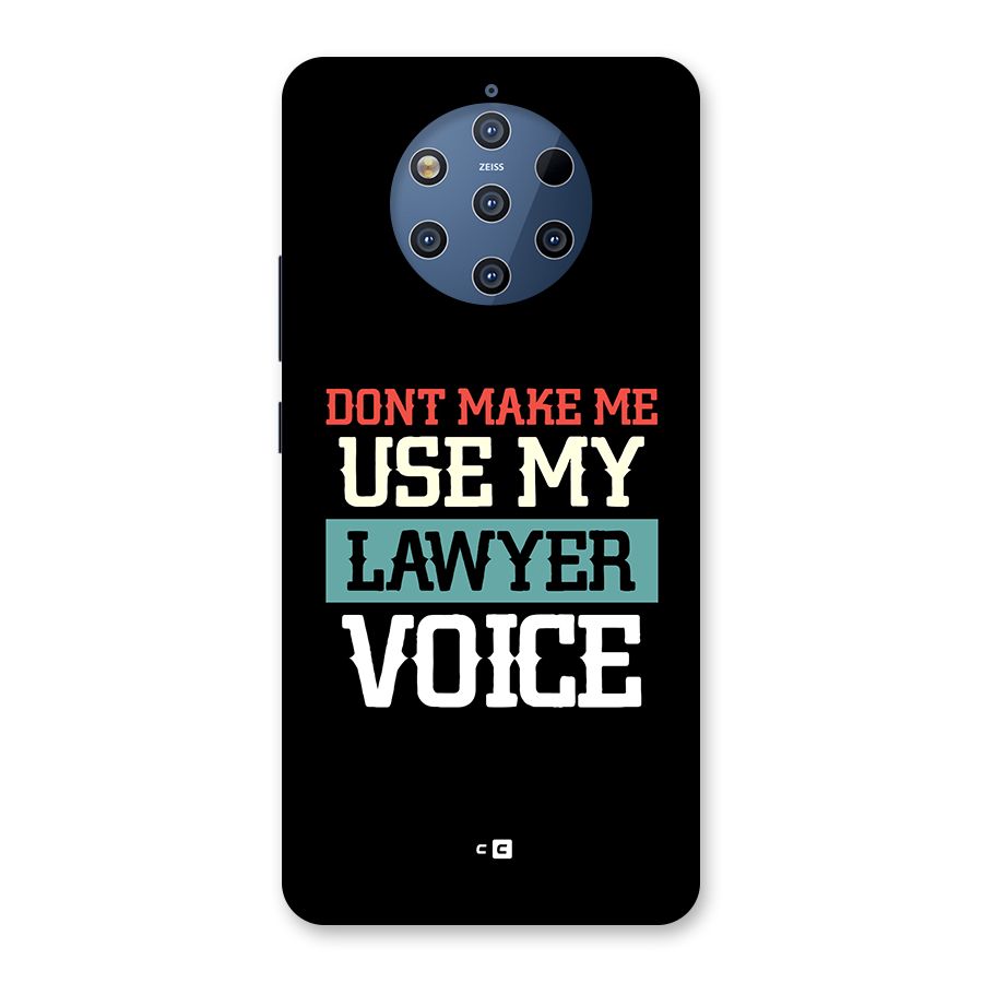 Lawyer Voice Back Case for Nokia 9 PureView