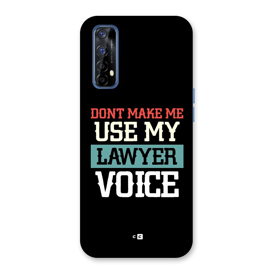 Lawyer Voice Back Case for Realme 7