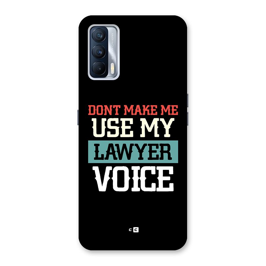 Lawyer Voice Back Case for Realme X7