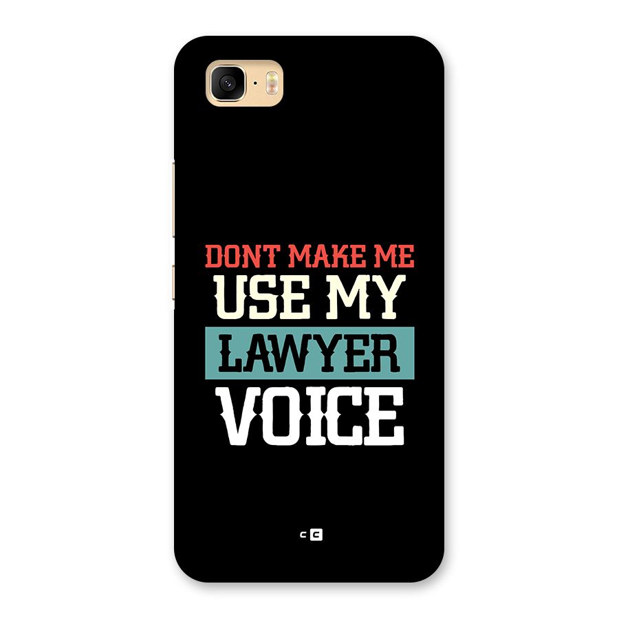 Lawyer Voice Back Case for Zenfone 3s Max