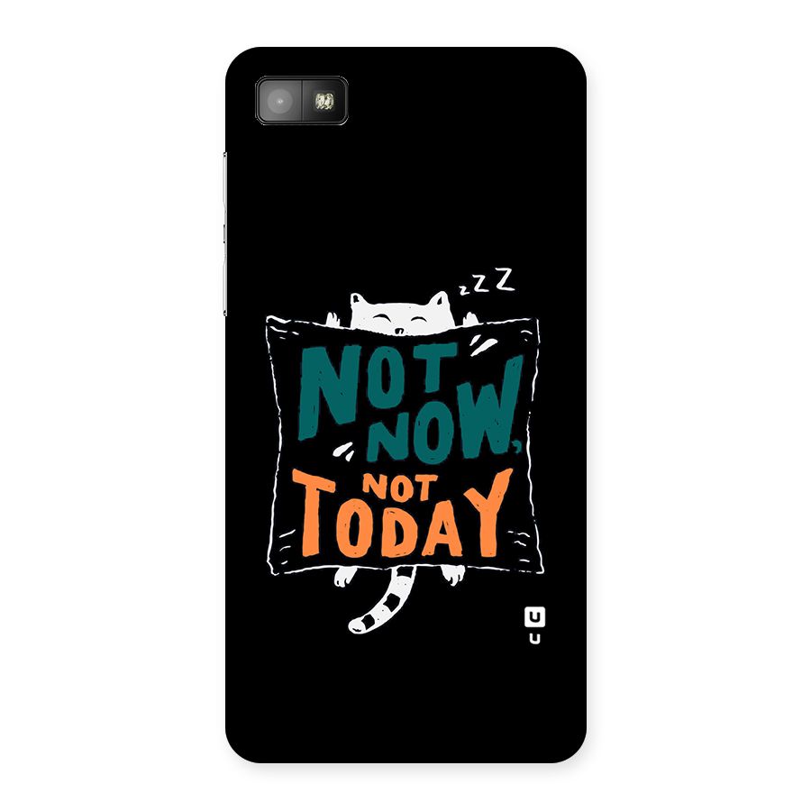 Lazy Cat Not Today Back Case for Blackberry Z10