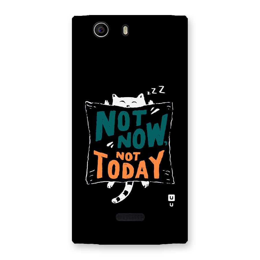 Lazy Cat Not Today Back Case for Canvas Nitro 2 E311