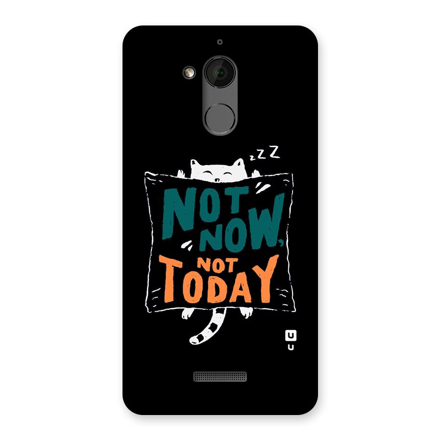 Lazy Cat Not Today Back Case for Coolpad Note 5