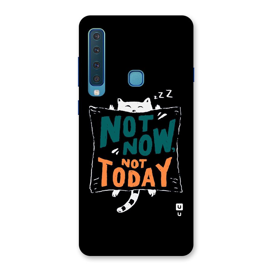 Lazy Cat Not Today Back Case for Galaxy A9 (2018)