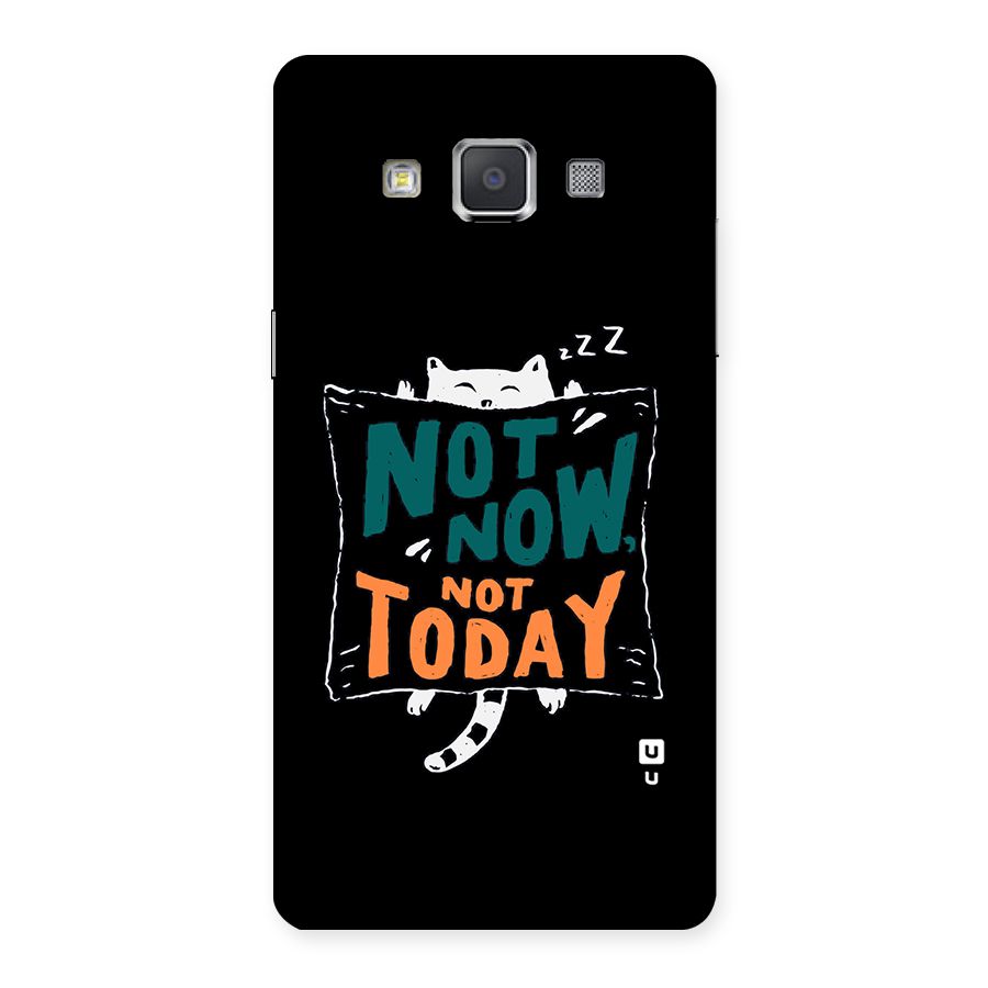Lazy Cat Not Today Back Case for Galaxy Grand 3