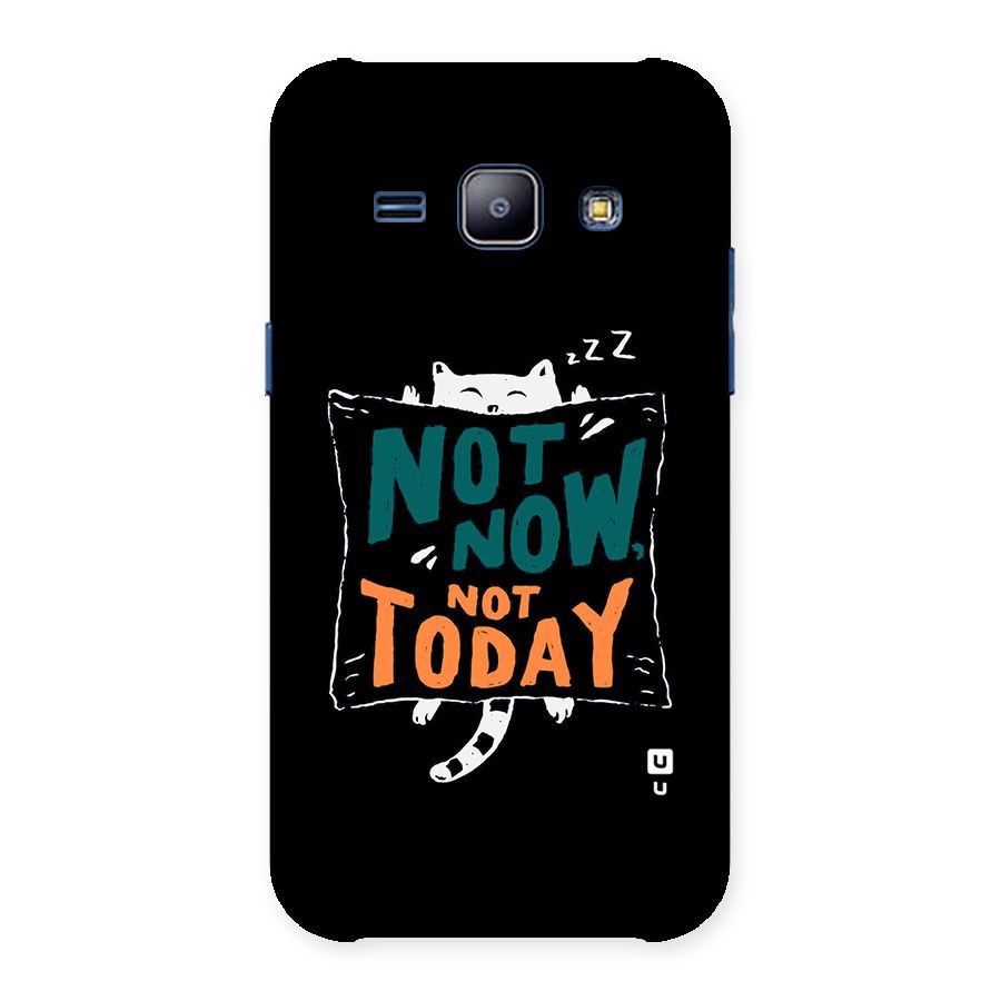 Lazy Cat Not Today Back Case for Galaxy J1