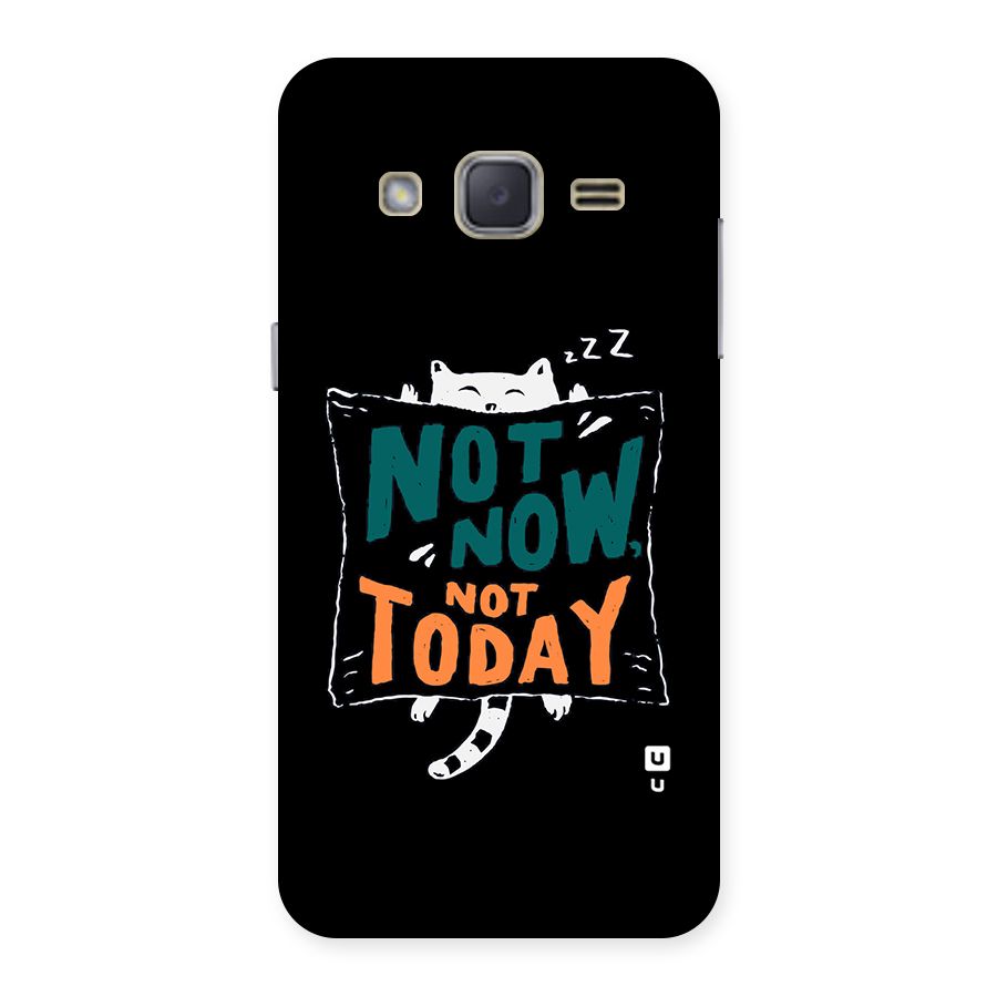 Lazy Cat Not Today Back Case for Galaxy J2