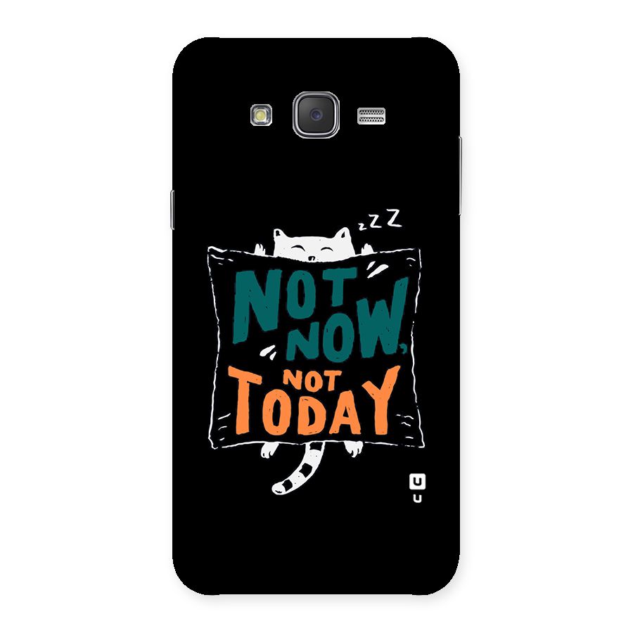 Lazy Cat Not Today Back Case for Galaxy J7
