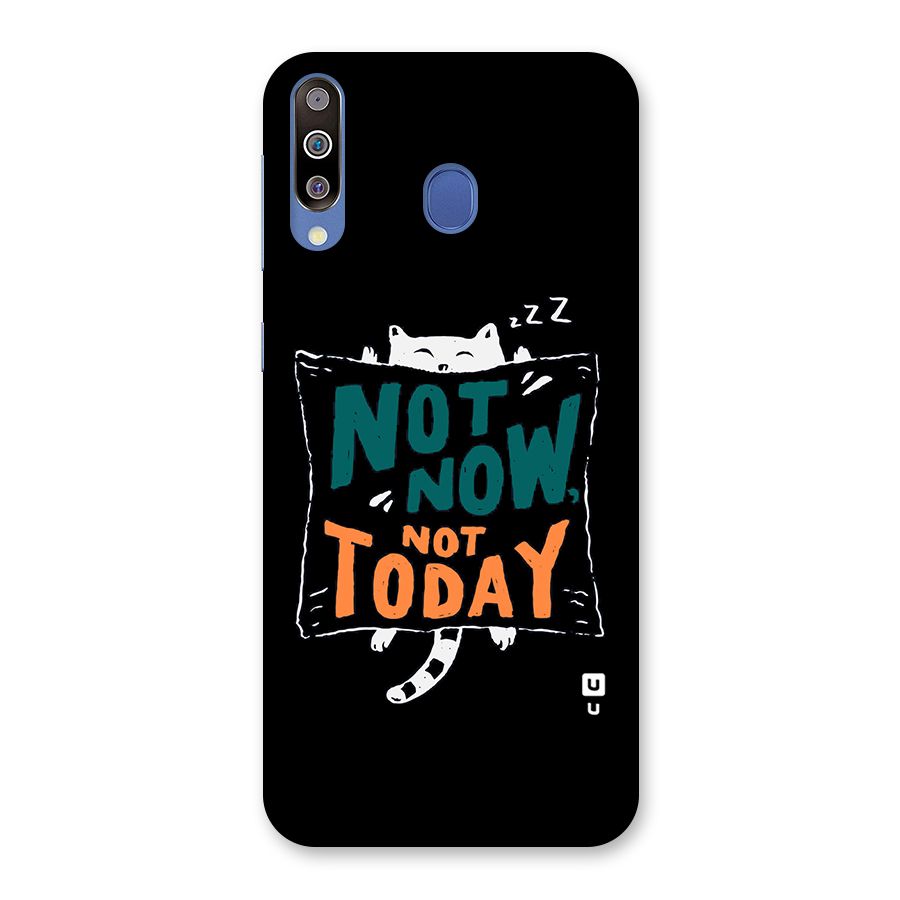 Lazy Cat Not Today Back Case for Galaxy M30