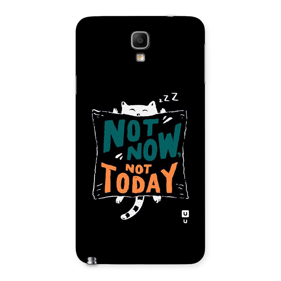 Lazy Cat Not Today Back Case for Galaxy Note 3 Neo
