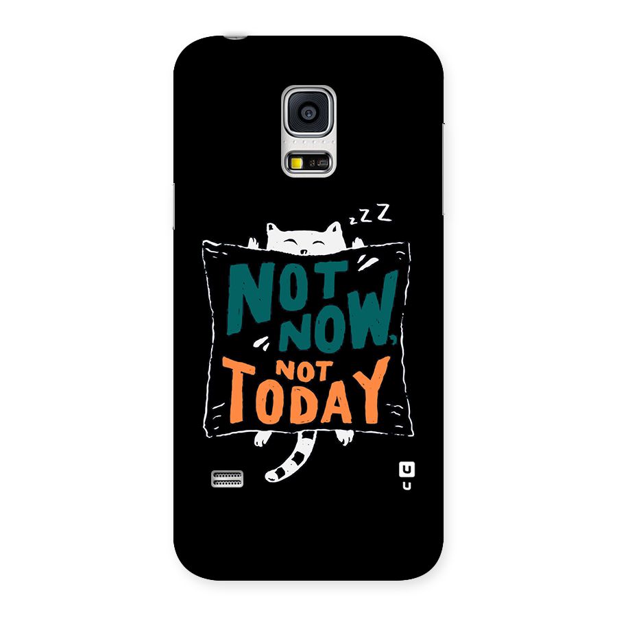 Lazy Cat Not Today Back Case for Galaxy S5 Mini