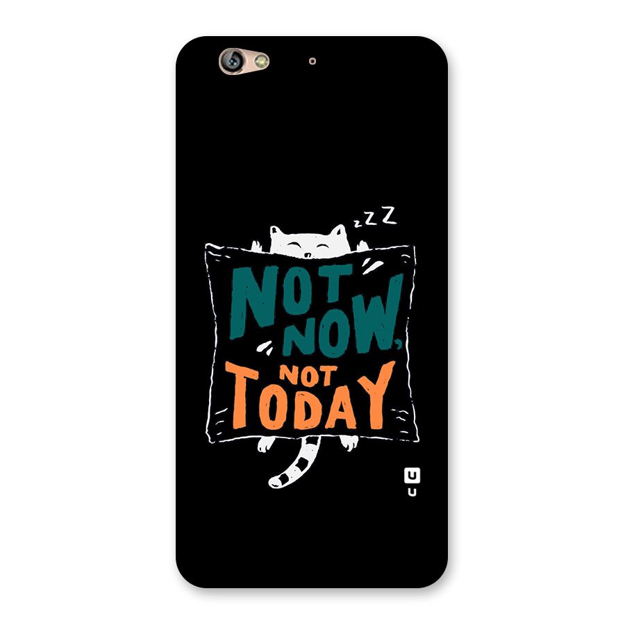 Lazy Cat Not Today Back Case for Gionee S6
