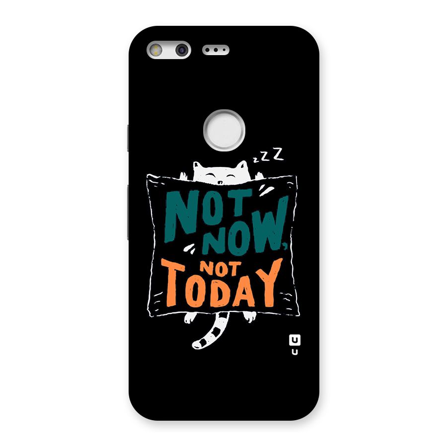 Lazy Cat Not Today Back Case for Google Pixel