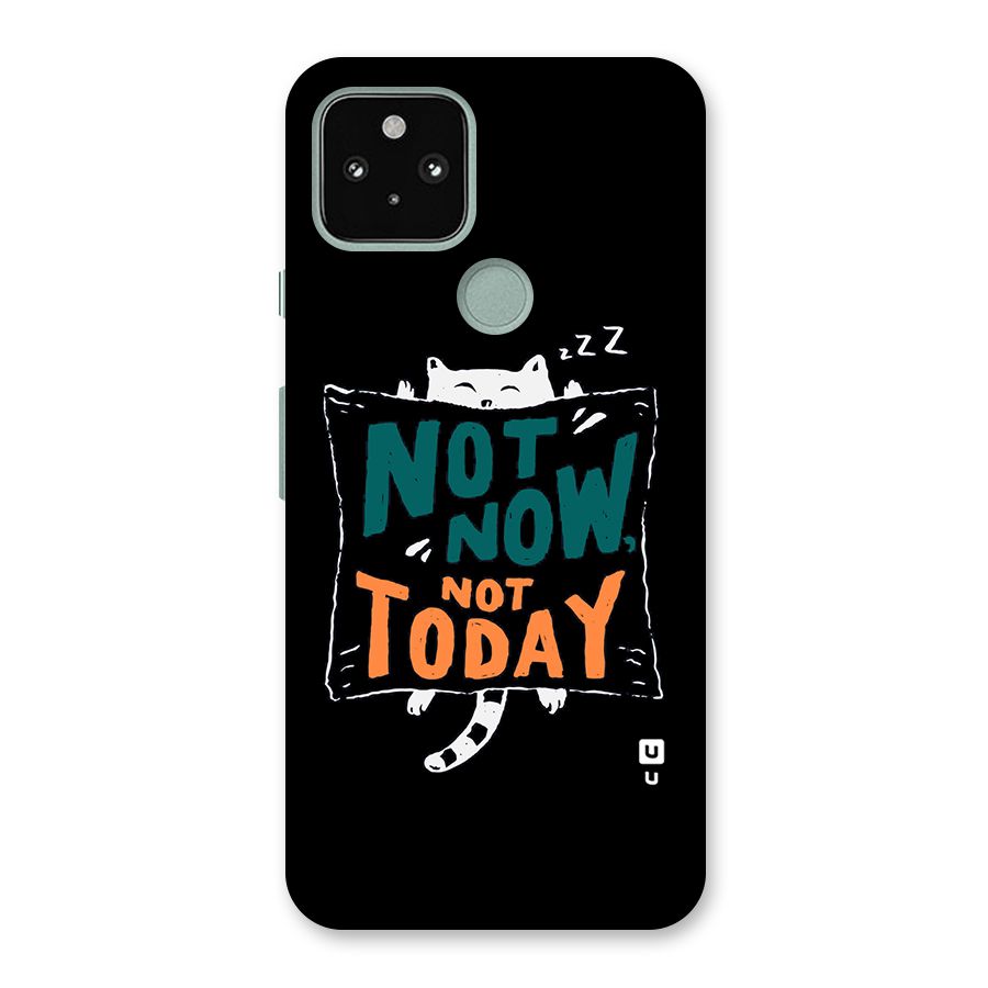 Lazy Cat Not Today Back Case for Google Pixel 5