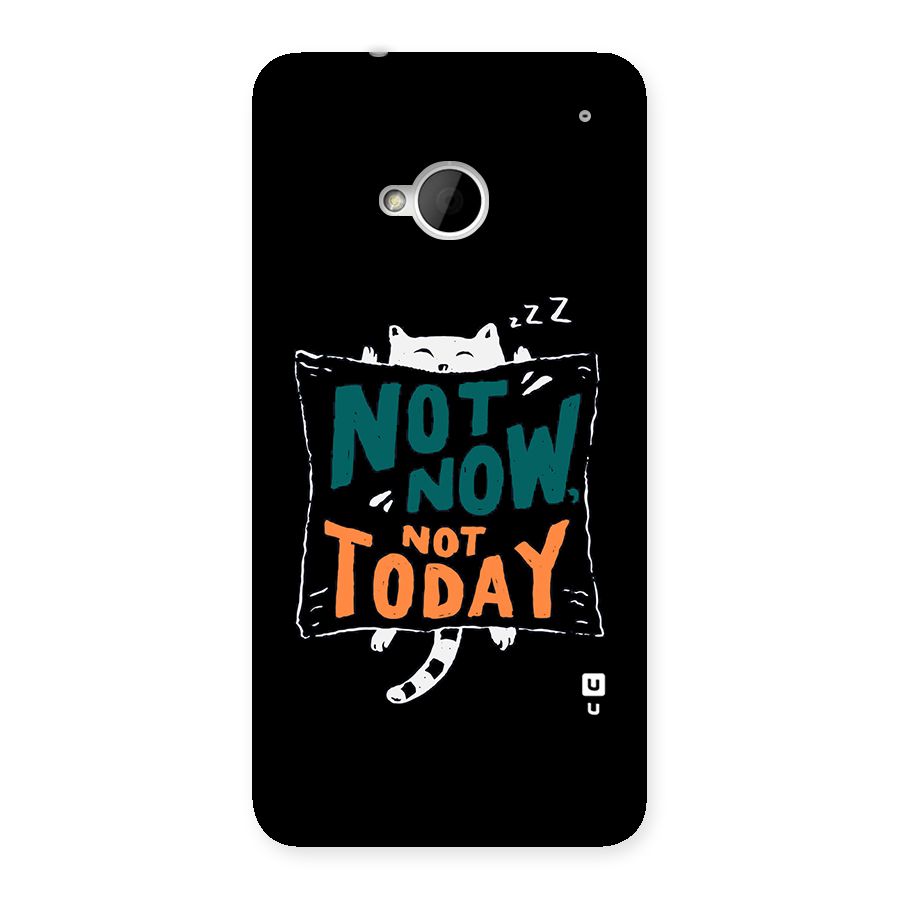 Lazy Cat Not Today Back Case for HTC One M7