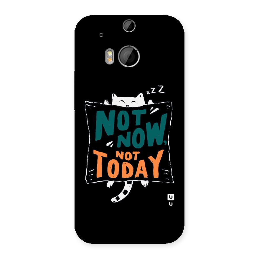 Lazy Cat Not Today Back Case for HTC One M8