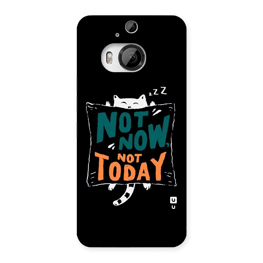 Lazy Cat Not Today Back Case for HTC One M9 Plus