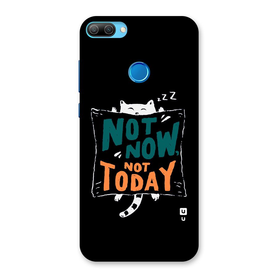 Lazy Cat Not Today Back Case for Honor 9N