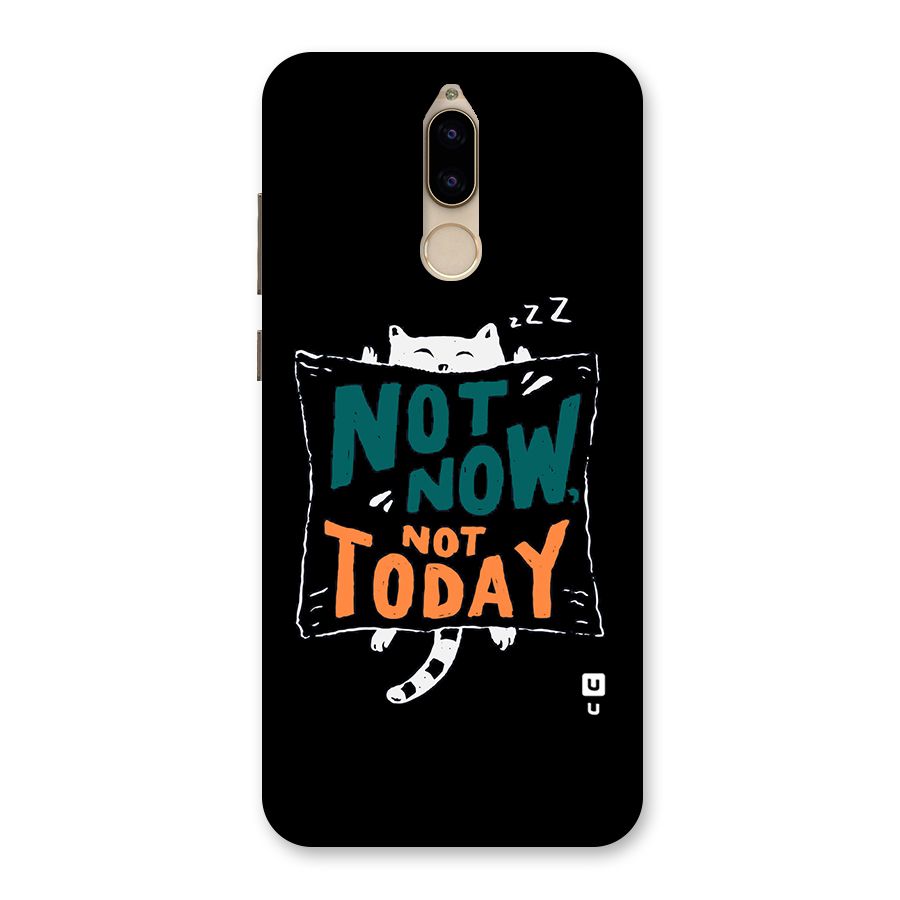 Lazy Cat Not Today Back Case for Honor 9i