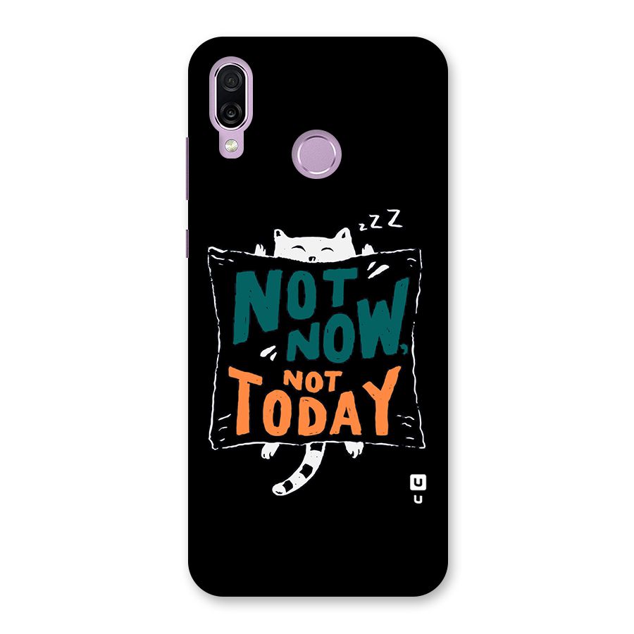 Lazy Cat Not Today Back Case for Honor Play
