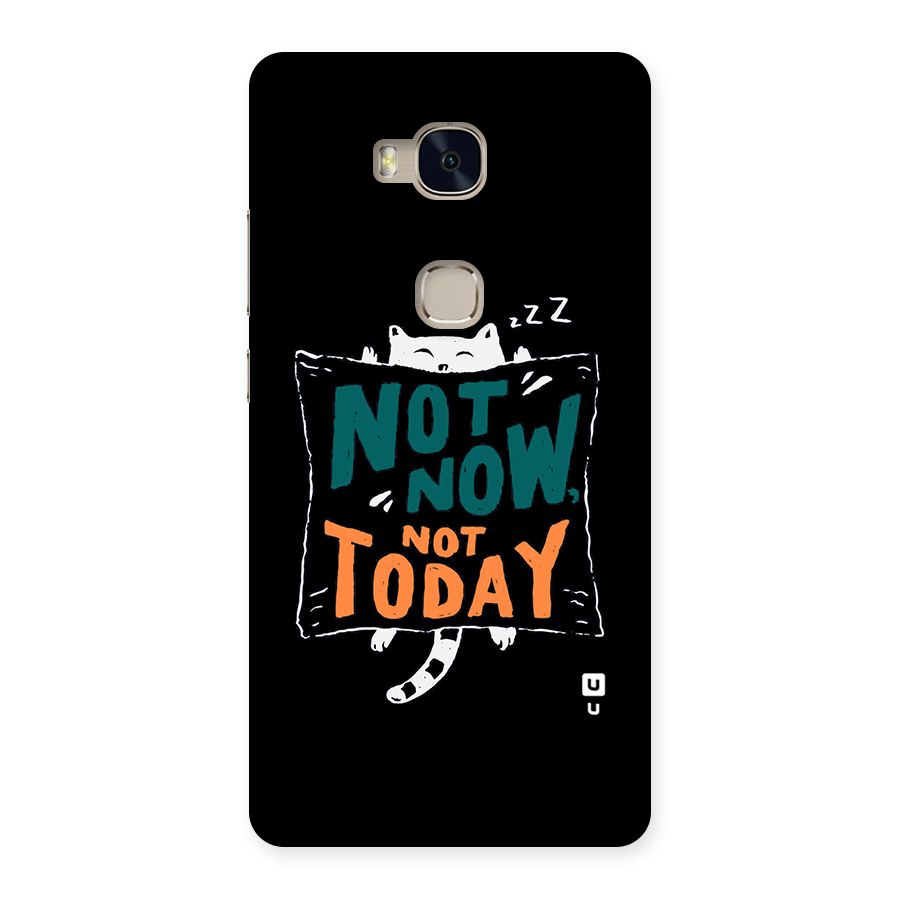 Lazy Cat Not Today Back Case for Huawei Honor 5X