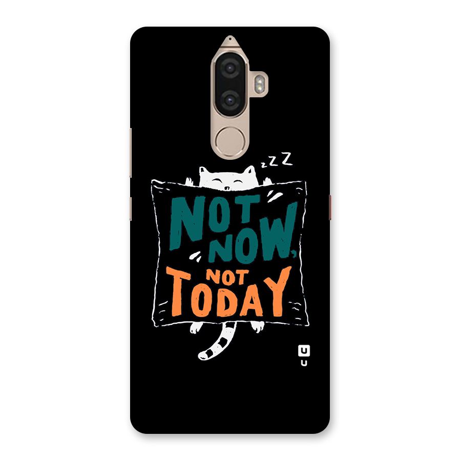 Lazy Cat Not Today Back Case for Lenovo K8 Note