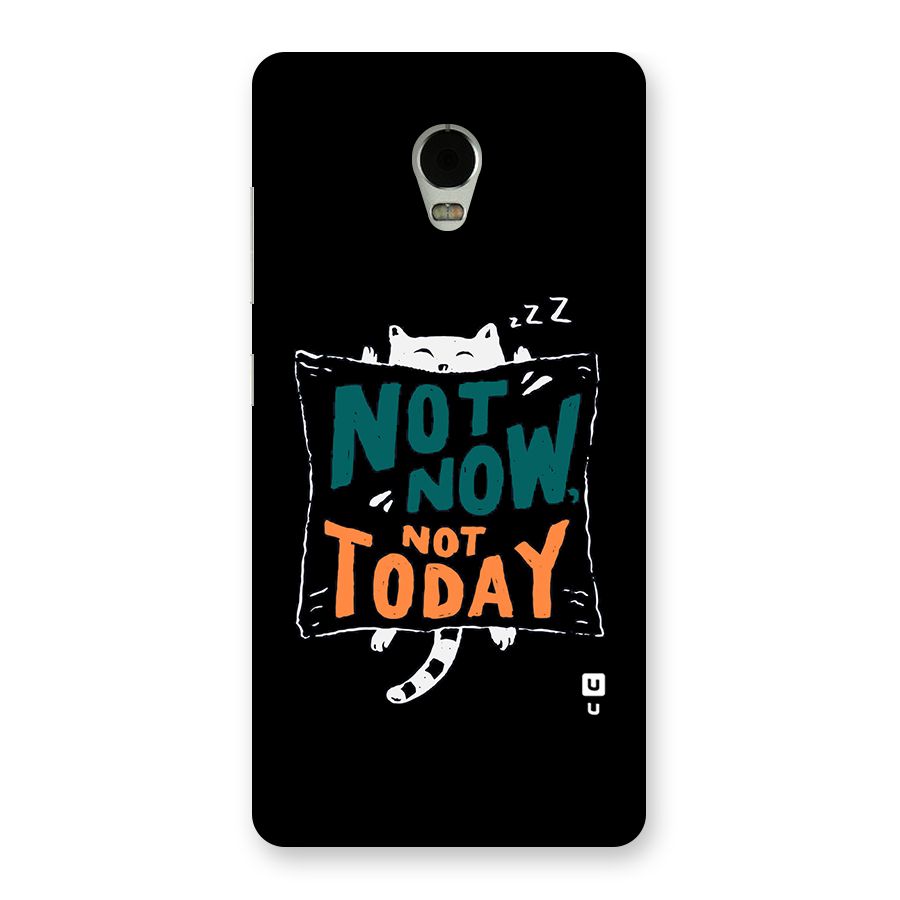 Lazy Cat Not Today Back Case for Lenovo Vibe P1