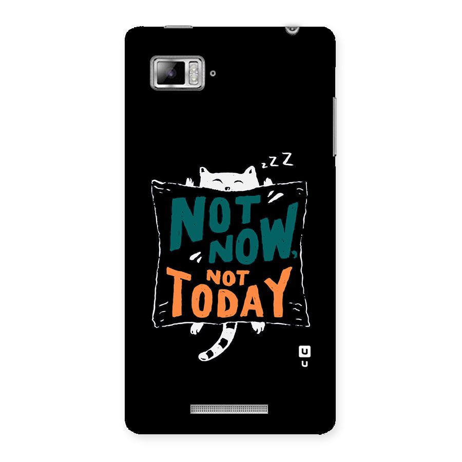 Lazy Cat Not Today Back Case for Lenovo Vibe Z K910