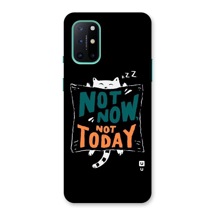 Lazy Cat Not Today Back Case for OnePlus 8T