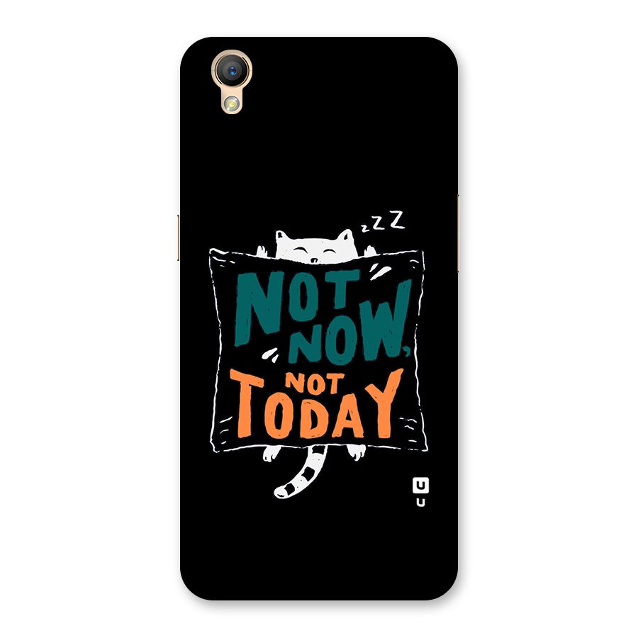 Lazy Cat Not Today Back Case for Oppo A37