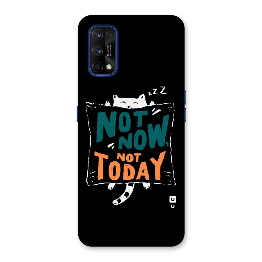 Lazy Cat Not Today Back Case for Realme 7 Pro