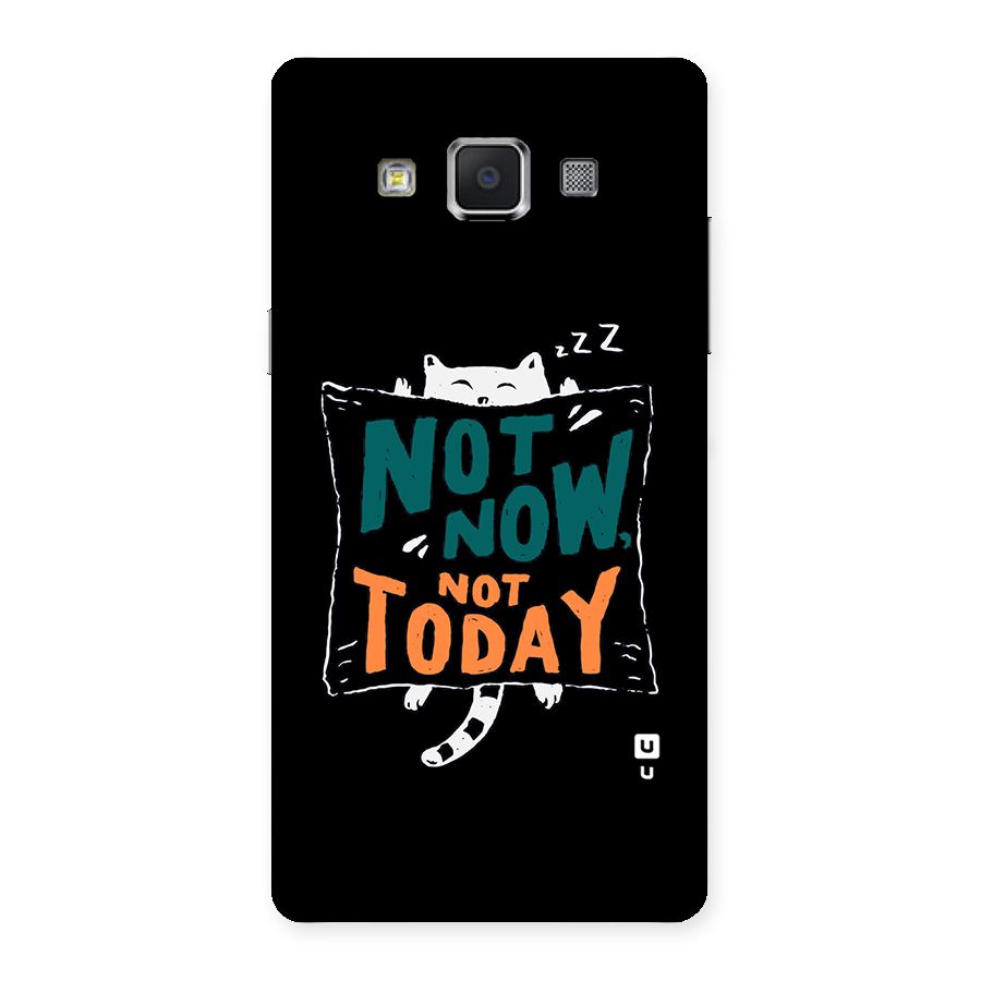 Lazy Cat Not Today Back Case for Samsung Galaxy A5