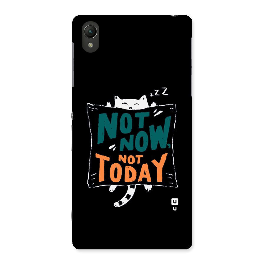 Lazy Cat Not Today Back Case for Sony Xperia Z2