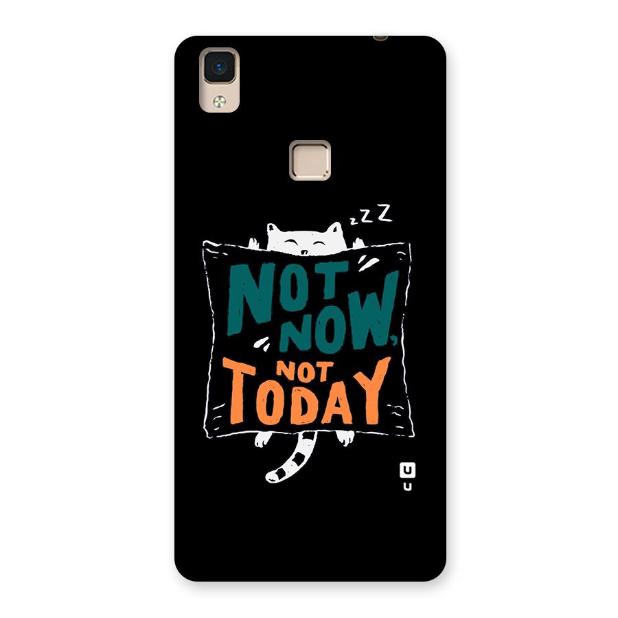 Lazy Cat Not Today Back Case for V3 Max