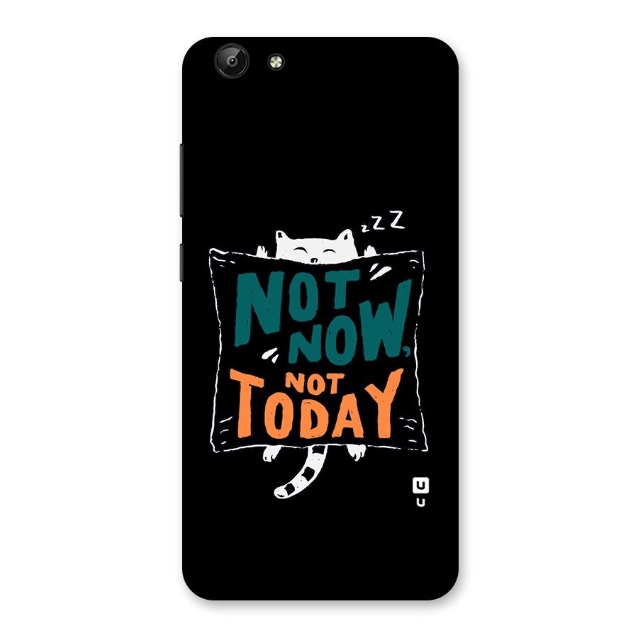 Lazy Cat Not Today Back Case for Vivo Y69