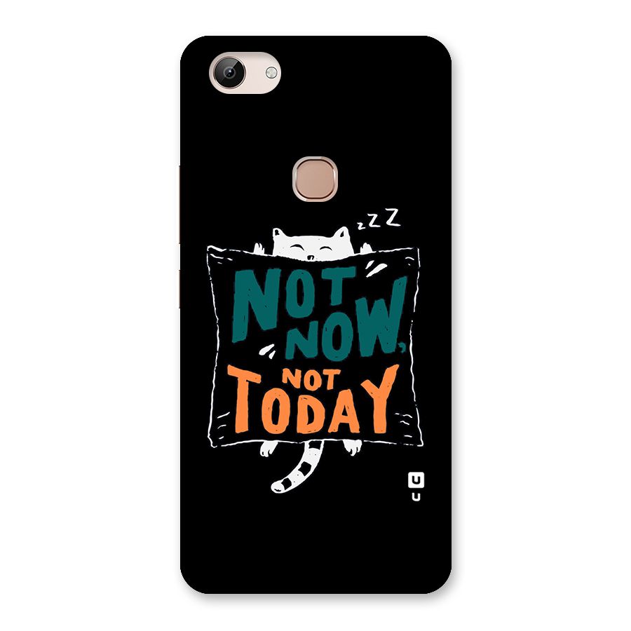 Lazy Cat Not Today Back Case for Vivo Y83