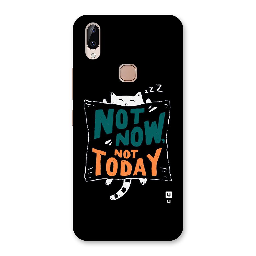Lazy Cat Not Today Back Case for Vivo Y83 Pro