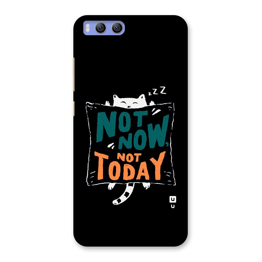 Lazy Cat Not Today Back Case for Xiaomi Mi 6