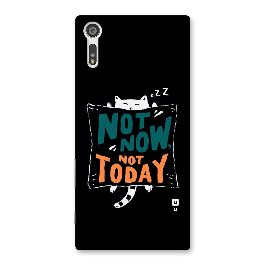 Lazy Cat Not Today Back Case for Xperia XZ